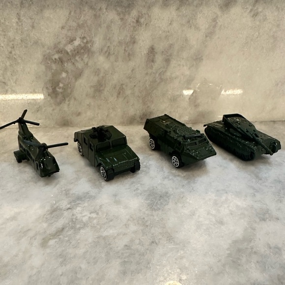 Military Tatical Transport Vehicles Set of 4 - Picture 2 of 4